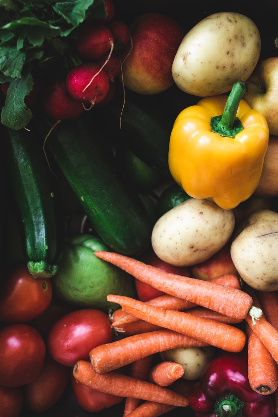 Frutas y verduras frescas